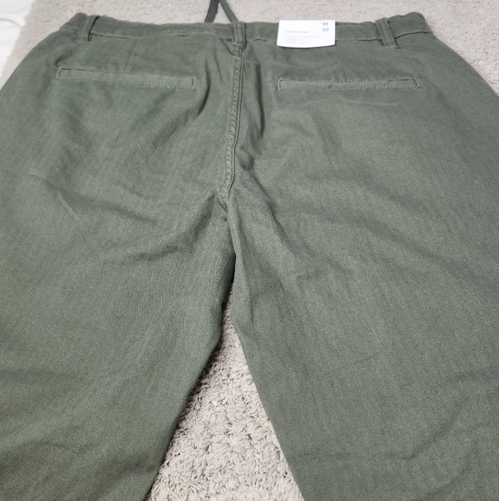 Men's Utility Pants - Goodfellow & Co - Green - 31W X 32L